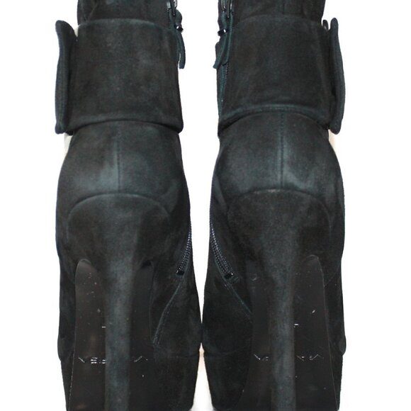 VIA SPIGA SUEDE PLATFORM BOOTIES SIZE 8 - Picture 3 of 4